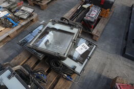 3 stk. Arbejdslamper 
