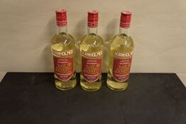 3 flasker spiritus