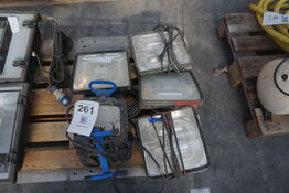 5 stk. Arbejdslamper 