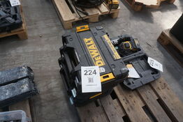 3 stk. tomme arbejdskasser DEWALT 
