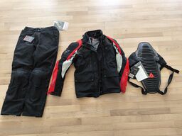 Motorcykeljakke, bukser og skjold DAINESE (ubrugt) MOMSFRI
