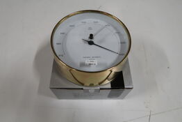 Georg Jensen Henning Koppel barometer messing/ hvid 