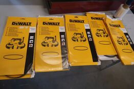 5x3 stk. klinger til Dewalt båndsav. DT8477