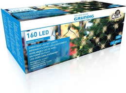 8 stk. grundig led net kæde m. 160 dioder(ubrugt)