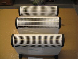 3 stk. elektrisk radiator