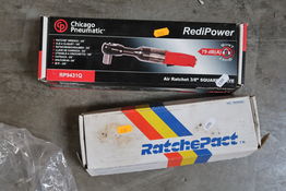 2 stk. trykluftværktøj CHICAGO PNEUMATIC, RATCHEPACT