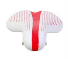 Genetic Perfect Saddle White/Red