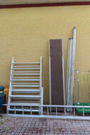 Rullestillads JUMBO, 6 rammer, 3 dæk, 4 hjul, 9 stivere