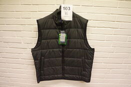 Vest BERKELEY  4XL Sort 