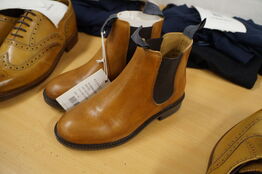 Læder støvle BERKELEY BRUN  36