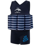 5 stk. Konfidence Svømmedragt - UV40+ - Navy Blue/Breton - 4-5 år 
