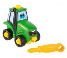 4 stk. Traktor fra Tomy - Build a Buddy Johnny