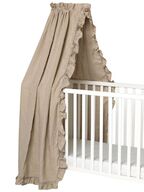 NG Baby Sengehimmel i linne/hør, Natural - 155x230 cm 