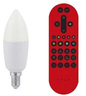 4 stk. smart led pære E14 rgb + cct app google alexa(ubrugt)