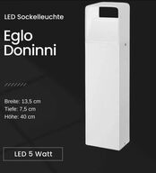2 stk. eglo doninni udendørs led-lampe- Emballage mindre pænt(ubrugt)
