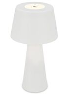 2 stk. briloner udendørs led batteri bordlampe hvid 31 cm(ubrugt)
