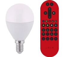2 stk. smart led pære E14 rgb + cct app google alexa(ubrugt)