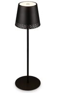 2 stk. briloner rgb batteridrevet Udendørs bordlampe 38 cm sort(ubrugt)