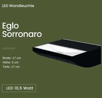 3 stk. eglo sorronaro udendørs væglampe sort(ubrugt)