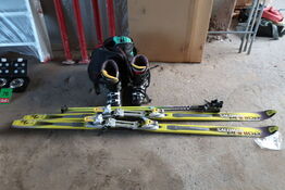 Salomon equipe 9200 ski + Salomon evolution 9.0 skistøvler  MOMSFRI