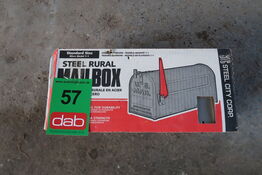 Steel rural mailbox  MOMSFRI