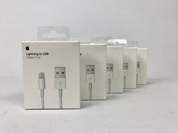 5 stk. Original  Apple Lightning to USB Cable - 1m