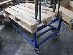 3 pcs. rolling tables for pallets