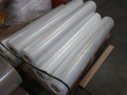 7 rolls plastic for packaging. FLAT FILM 1200x0.035mm. 1 row = 600m.