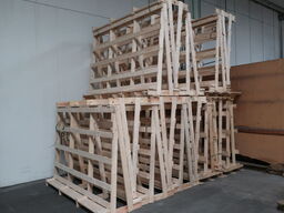 Wooden racks for records etc. (shipping package)