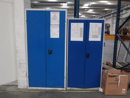 2 pieces steel cabinets BLIKA