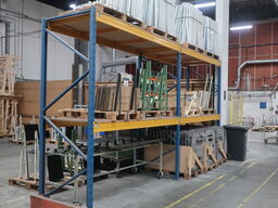 Pallet rack FLEXTEK 2 compartments (NOTE: Without contents!)