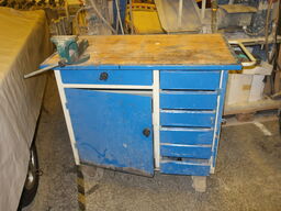 Tool table BLIKA (without contents)