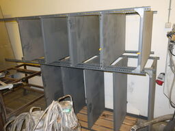 2 pieces steel racks