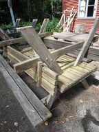 2 stk. Bord-/bænkesæt 