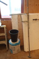 Luftborestativ