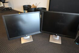 2 stk. computerskærme HP EliteDisplay E242