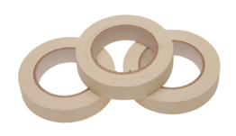 4 stk. Malertape 25 mm × 50 m - 3-pak (24 ruller i alt)