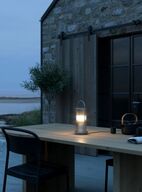 2 stk. nordlux linton udendørs bordlampe galv(ubrugt)