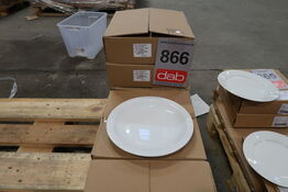 Ca. 60 stk. Frokosttallerken 21 cm