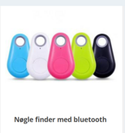 5 x Nøglefinder med bluetooth