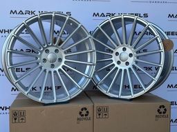 4 stk. alufælge HAXER WHEELS HX010B 22x10.5/22x11.5 (brugt måske med fejl)