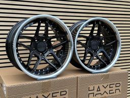 4 stk. alufælge HAXER WHEELS HX030 med dæk 275/35ZR19 / 245/40