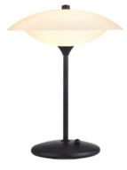 HALO DESIGN BARONI Ø30 SORT/OPAL BORDLAMPE