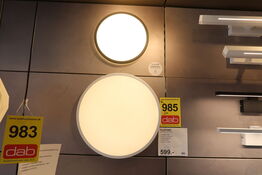 2 stk. Nordlux plafond Oja hvid LED 