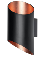 2 stk. Ledvance Smart+ Wifi Cylindro UpDown væglampe, justerbar hvid, sort