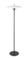 HALO DESIGN BARONI Ø46 SORT/OPAL GULVLAMPE