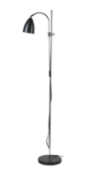 Belid Sway Gulvlampe Sort/Krom 