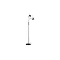 HALO DESIGN HUDSON LED 2 ARM SORT GULVLAMPE
