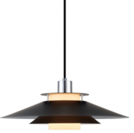 Halo Design Rivoli Pendel Ø40 Black/Chrome 