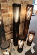 2 stk. Nordlux Aludra 45 & 95 Havelampe Seaside Black 